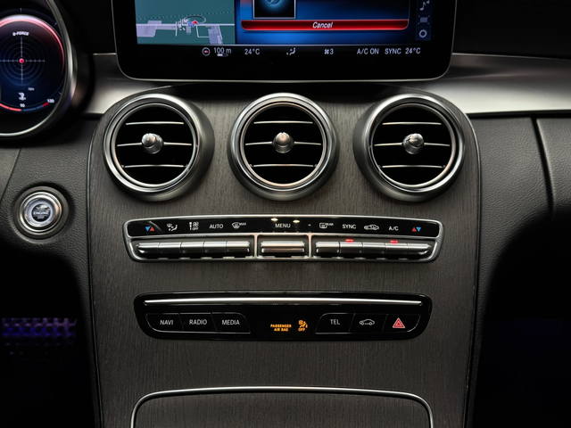 Mercedes-Benz C 220 4Matic AMG Burmester* 360* Подгрев - автомобили, коли, обяви за нови и употребявани 12