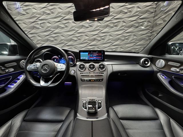 Mercedes-Benz C 220 4Matic AMG Burmester* 360* Подгрев - автомобили, коли, обяви за нови и употребявани 4