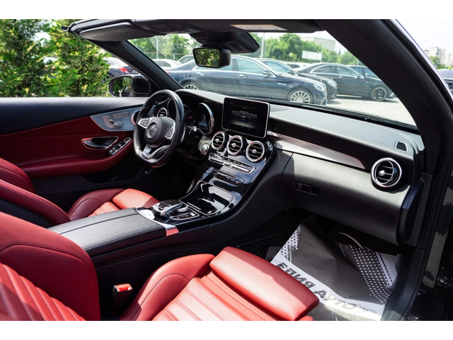 Mercedes-Benz C 220 D 4MATIC КАБРИОЛЕТ FULL BRABUS PACK ЛИЗИНГ 100% - автомобили, коли, обяви за нови и употребявани 14