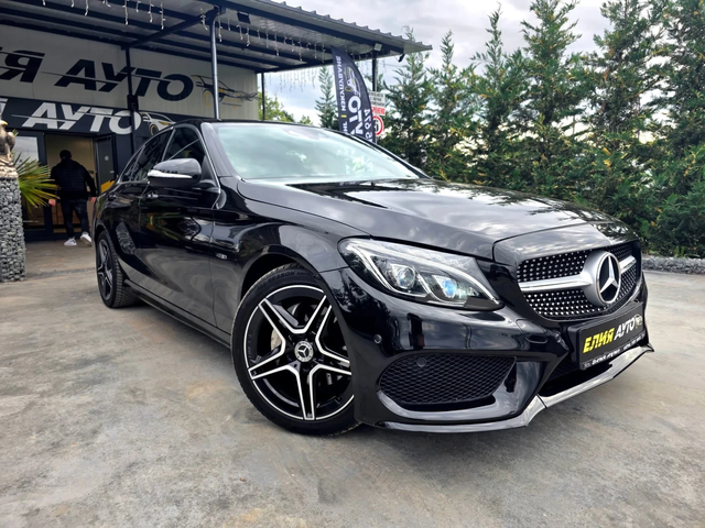 Mercedes-Benz C 220 D FULL AMG LINE BURMEISTER ЛИЗИНГ 100% - автомобили, коли, обяви за нови и употребявани 4