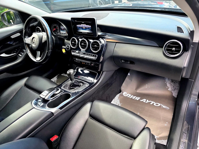 Mercedes-Benz C 220 D MEGA FULL AMG LINE ЛИЗИНГ 100% - автомобили, коли, обяви за нови и употребявани 14