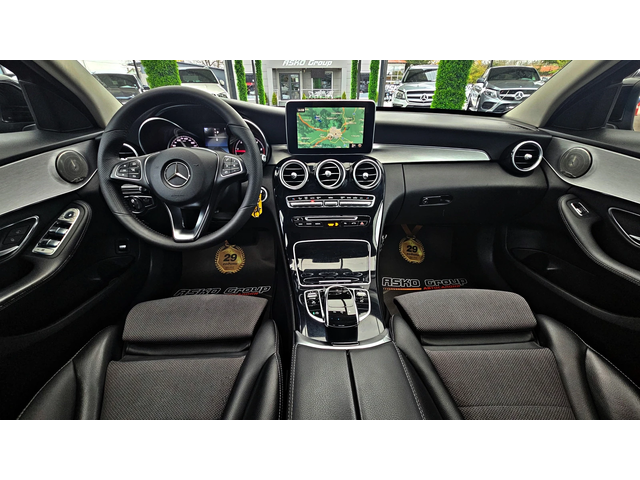 Mercedes-Benz C 220 AMG/9G/GERMANY/CAMERA/AMBIENT/FULL LED/AUTO H/LIZI - автомобили, коли, обяви за нови и употребявани 7