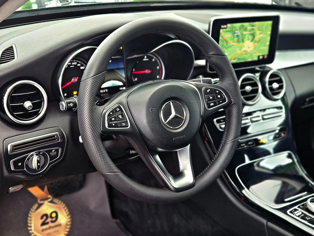 Mercedes-Benz C 220 AMG/9G/GERMANY/CAMERA/AMBIENT/FULL LED/AUTO H/LIZI - автомобили, коли, обяви за нови и употребявани 9