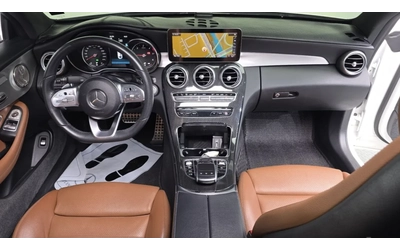 Mercedes-Benz C 220 d / AMG ПАКЕТ / BURMESTER / CARBON / ШИБИДАХ/ HUD - автомобили, коли, обяви за нови и употребявани 7