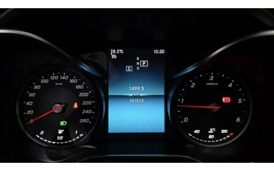 Mercedes-Benz C 220 d / AMG ПАКЕТ / BURMESTER / CARBON / ШИБИДАХ/ HUD - автомобили, коли, обяви за нови и употребявани 9
