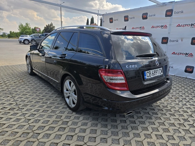 Mercedes-Benz C 220 2.2CDI-170кс= АВТОМАТ= AMG LINE= H&K= NAVI= КСЕНОН - автомобили, коли, обяви за нови и употребявани 4