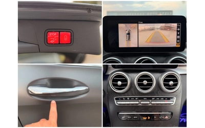 Mercedes-Benz C 220 d= 4Matic= AMG= Digital= Keyless Go= Burmester= Pa - автомобили, коли, обяви за нови и употребявани 15