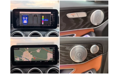 Mercedes-Benz C 220 d= 4Matic= AMG= Digital= Keyless Go= Burmester= Pa - автомобили, коли, обяви за нови и употребявани 16