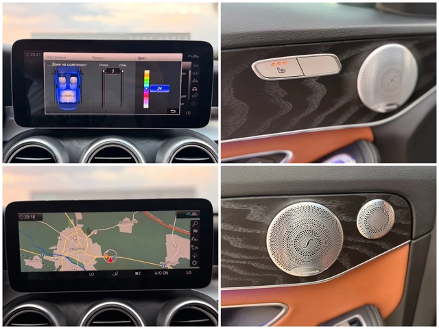 Mercedes-Benz C 220 d= 4Matic= AMG= Digital= Keyless Go= Burmester= Pa - автомобили, коли, обяви за нови и употребявани 16