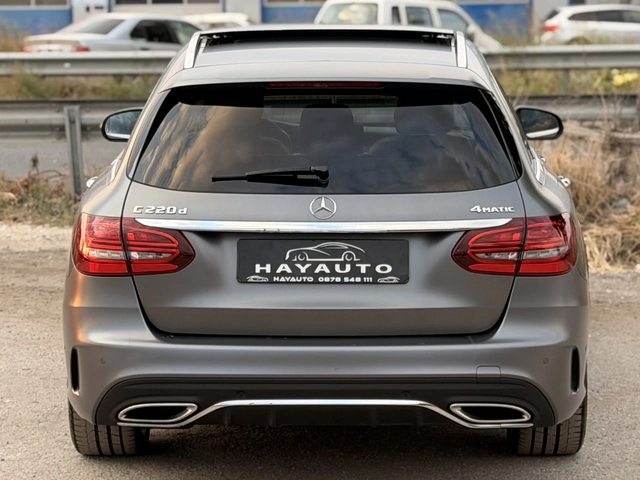 Mercedes-Benz C 220 d= 4Matic= AMG= Digital= Keyless Go= Burmester= Pa - автомобили, коли, обяви за нови и употребявани 5