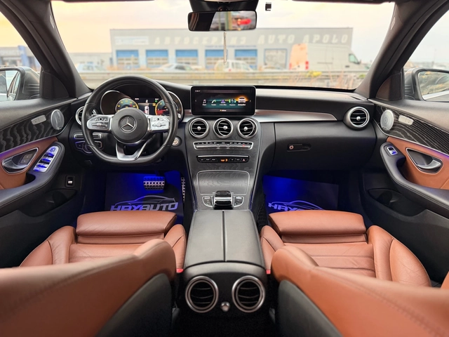 Mercedes-Benz C 220 d= 4Matic= AMG= Digital= Keyless Go= Burmester= Pa - автомобили, коли, обяви за нови и употребявани 9