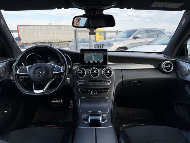 Mercedes-Benz C 220 D* 2017г.* AMG Line* 141.000KM* Сервизна История* Нова* - автомобили, коли, обяви за нови и употребявани 10
