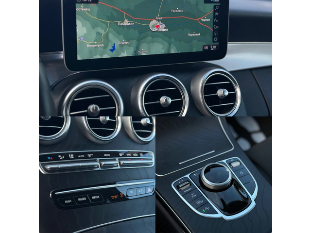 Mercedes-Benz C 220 * Facelift* 194к.с.* 9G* - автомобили, коли, обяви за нови и употребявани 11