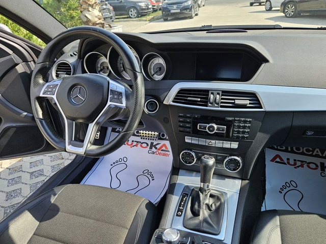 Mercedes-Benz C 250 2.2CDI-204кс= АВТОМАТ= AMG LINE= ПАНОРАМА= КСЕНОН - автомобили, коли, обяви за нови и употребявани 12