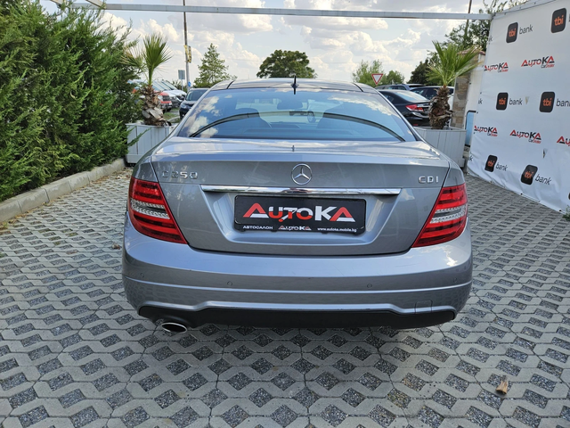 Mercedes-Benz C 250 2.2CDI-204кс= АВТОМАТ= AMG LINE= ПАНОРАМА= КСЕНОН - автомобили, коли, обяви за нови и употребявани 3
