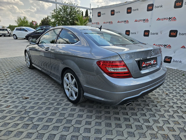 Mercedes-Benz C 250 2.2CDI-204кс= АВТОМАТ= AMG LINE= ПАНОРАМА= КСЕНОН - автомобили, коли, обяви за нови и употребявани 4