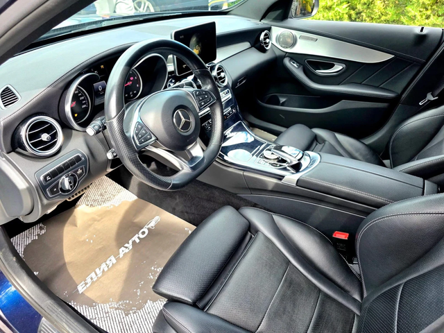 Mercedes-Benz C 250 D MEGA FULL AMG LINE ЛИЗИНГ 100% - автомобили, коли, обяви за нови и употребявани 11