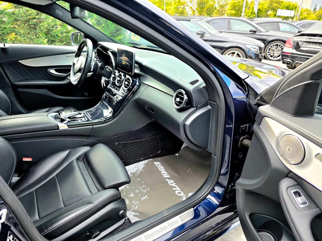 Mercedes-Benz C 250 D MEGA FULL AMG LINE ЛИЗИНГ 100% - автомобили, коли, обяви за нови и употребявани 12
