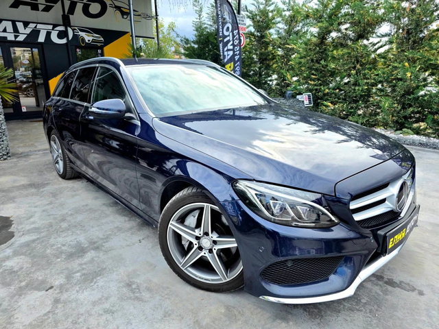 Mercedes-Benz C 250 D MEGA FULL AMG LINE ЛИЗИНГ 100% - автомобили, коли, обяви за нови и употребявани 4