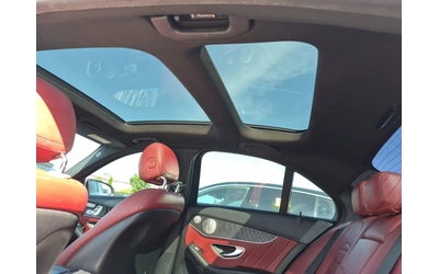 Mercedes-Benz C 400 AMG * RED INTERIOR * BURMSTER * BLIND SPOT * CARFA - автомобили, коли, обяви за нови и употребявани 9