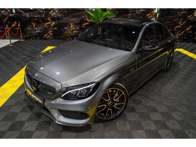 Mercedes-Benz C 43 AMG LED 360 ПАНОРАМА BURMEISTER ЛИЗИНГ 100% - автомобили, коли, обяви за нови и употребявани 4