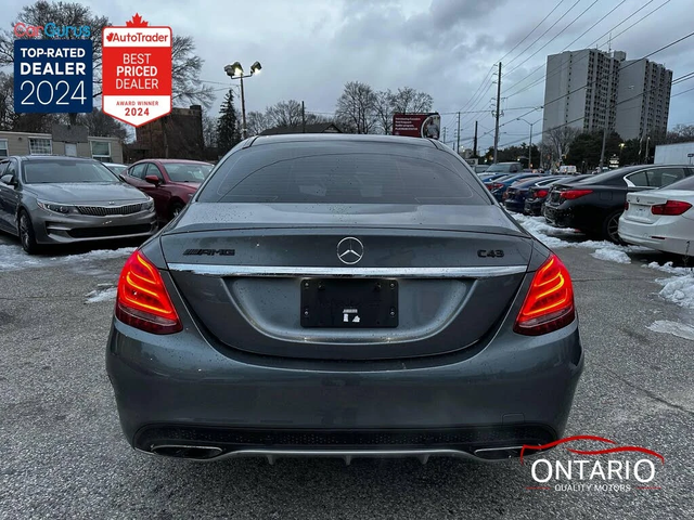 Mercedes-Benz C 43 AMG BURMASTER* DISTRONIK* AMBIENT* KEYLESS GO* ALCANTA - автомобили, коли, обяви за нови и употребявани 4