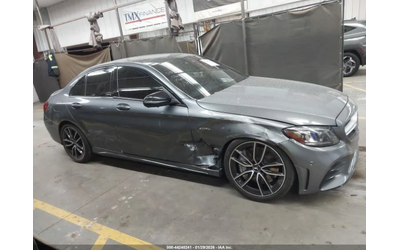 Mercedes-Benz C 43 AMG 4MATIC* КОжа* Подгрев* Обдухване* Кейлес* Blind Sp - автомобили, коли, обяви за нови и употребявани 11