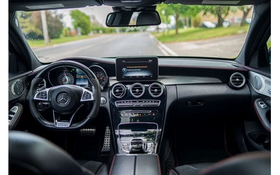 Mercedes-Benz C 43 AMG / 360 / ДИСТРОНИК /  BURMESTER / ЦЕНА ДО БГ - автомобили, коли, обяви за нови и употребявани 13