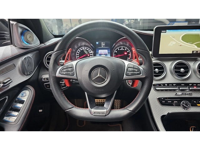 Mercedes-Benz C 43 AMG AMG PANAMERICANA* ALCANTARA* HUD* KEYLESS* КРАЙНА - автомобили, коли, обяви за нови и употребявани 5