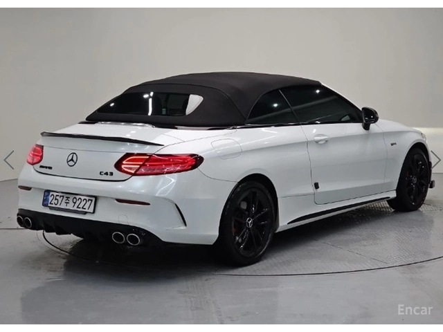 Mercedes-Benz C 43 AMG 4MATIC Cabrio* BURMESTER* ХЕДЪП* ПОДГРЕВ* CARBON* - автомобили, коли, обяви за нови и употребявани 2