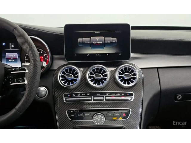 Mercedes-Benz C 63 AMG S* BURMASTER* KEYLESS GO* PANO* HEAD-UP* 360* КРАЙ - автомобили, коли, обяви за нови и употребявани 9