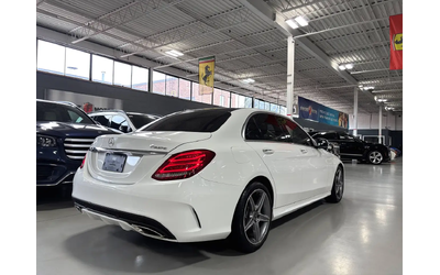 mercedes-benz-c-class-c300-4matic-amgpkg-nav-wood-creamleather-sunroof-all-wheel-drive - 4