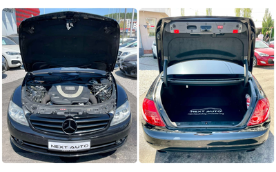 Mercedes-Benz CL 500 5.5i 388HP SWISS LPG - автомобили, коли, обяви за нови и употребявани 15