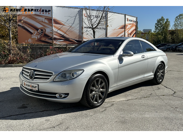 Mercedes-Benz CL500 Гаранция/5.5i 388 к.с. - автомобили, коли, обяви за нови и употребявани 0