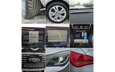 Mercedes-Benz CLA 200 1.6i-156kc= АВТОМАТ= НАВИ= LED= ПОДГРЕВ= EURO 6B - автомобили, коли, обяви за нови и употребявани 16