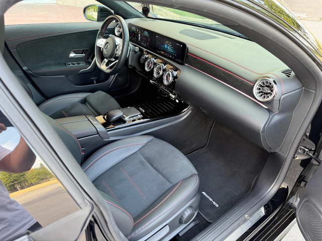 Mercedes-Benz CLA 220 AMG45s* DISTRONIC* ПОДГРЕВ* КАМЕРА* LineAss* TOP* - автомобили, коли, обяви за нови и употребявани 12