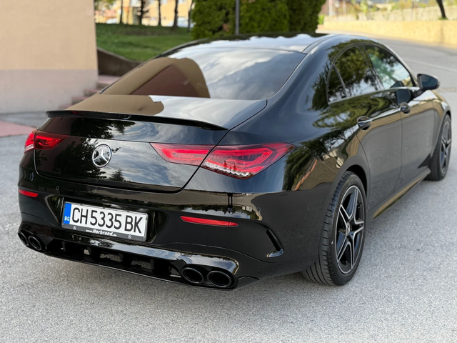 Mercedes-Benz CLA 220 AMG45s* DISTRONIC* ПОДГРЕВ* КАМЕРА* LineAss* TOP* - автомобили, коли, обяви за нови и употребявани 1