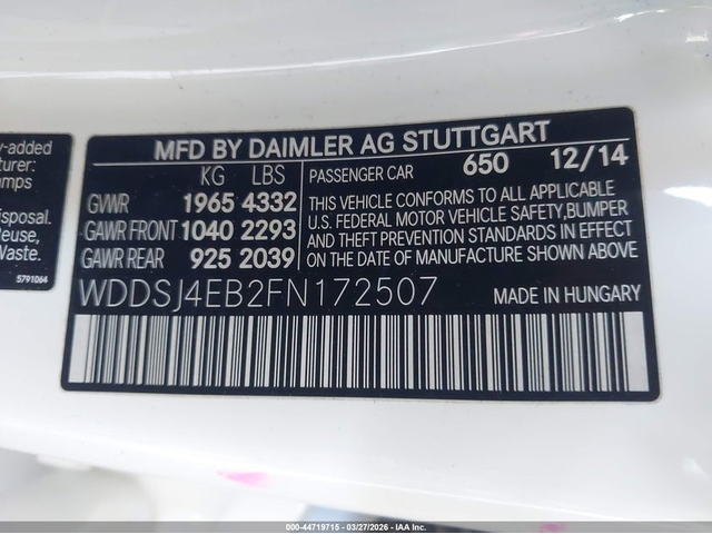 Mercedes-Benz CLA 250 2.0L I-4 DI, DOHC, VVT, TURBO, 208HP Front Wheel Drive - автомобили, коли, обяви за нови и употребявани 8