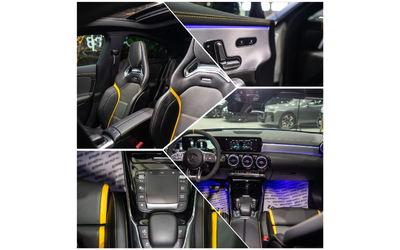 Mercedes-Benz CLA 45 AMG LED BURMEISTER ПАНО NAVI ЛИЗИНГ 100% - автомобили, коли, обяви за нови и употребявани 15