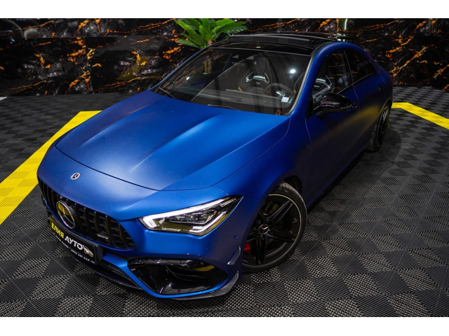 Mercedes-Benz CLA 45 AMG LED BURMEISTER ПАНО NAVI ЛИЗИНГ 100% - автомобили, коли, обяви за нови и употребявани 1