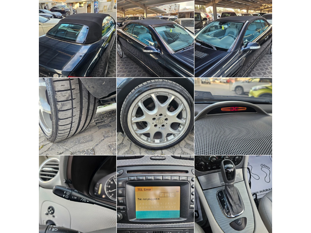 Mercedes-Benz CLK 200 KOMPRESSOR= CABRIO= АВТОМАТ= 151.000км - автомобили, коли, обяви за нови и употребявани 13