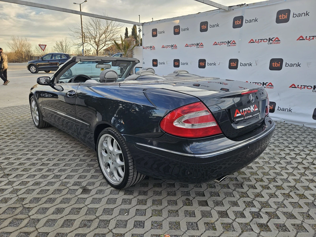 Mercedes-Benz CLK 200 KOMPRESSOR= CABRIO= АВТОМАТ= 151.000км - автомобили, коли, обяви за нови и употребявани 4