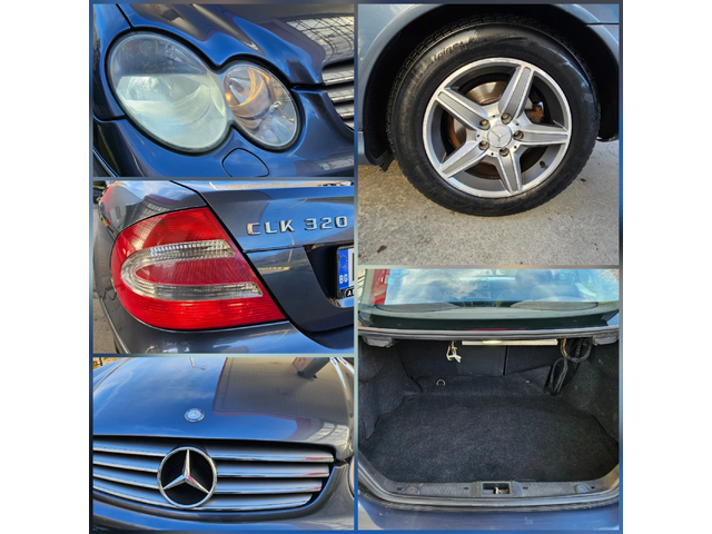 Mercedes-Benz CLK 3.2 GAZ/AVTOMAT/NAVIG/SPORT - автомобили, коли, обяви за нови и употребявани 14