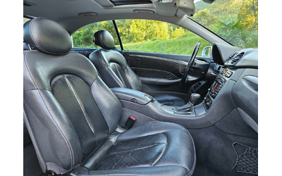 Mercedes-Benz CLK 5.0 AMG PAKET/AVTOMAT/KOJA/DISTRONIK/NAVIGACIQ - автомобили, коли, обяви за нови и употребявани 11