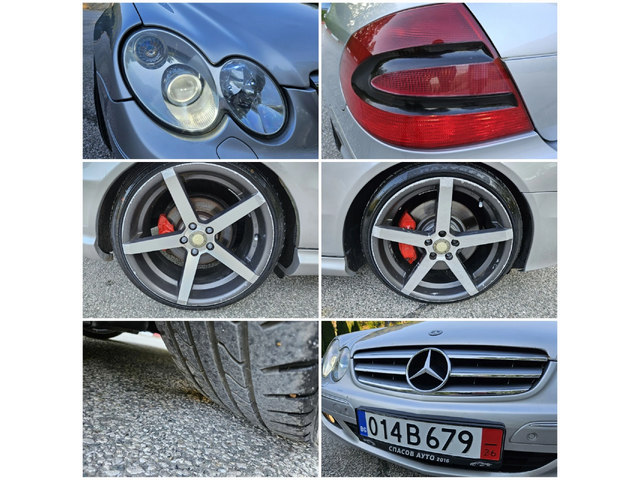 Mercedes-Benz CLK 5.0 AMG PAKET/AVTOMAT/KOJA/DISTRONIK/NAVIGACIQ - автомобили, коли, обяви за нови и употребявани 15