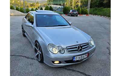Mercedes-Benz CLK 5.0 AMG PAKET/AVTOMAT/KOJA/DISTRONIK/NAVIGACIQ - автомобили, коли, обяви за нови и употребявани 7