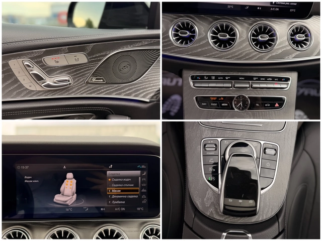 Mercedes-Benz CLS 350 d= 4Matic= 63 AMG= Distronic= Burmester= Камера= - автомобили, коли, обяви за нови и употребявани 16
