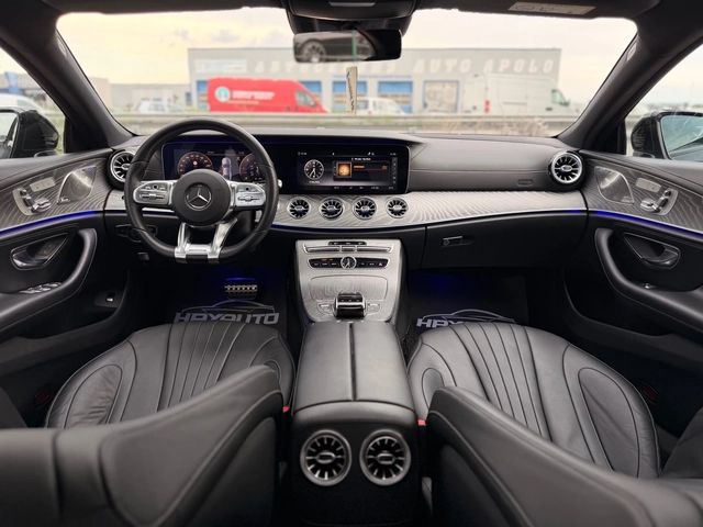 Mercedes-Benz CLS 350 d= 4Matic= 63 AMG= Distronic= Burmester= Камера= - автомобили, коли, обяви за нови и употребявани 9