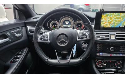 Mercedes-Benz CLS 400 КОЖА* ПОДГРЕВ* ОБДУХВ* BURMASTER* PANO* 360 - автомобили, коли, обяви за нови и употребявани 11