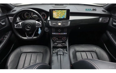Mercedes-Benz CLS 400 КОЖА* ПОДГРЕВ* ОБДУХВ* BURMASTER* PANO* 360 - автомобили, коли, обяви за нови и употребявани 6